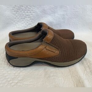Merrell Men's Encore Bypass 2 Moccasin Mule Slip On Loafer Size 7.5 Dark Earth
